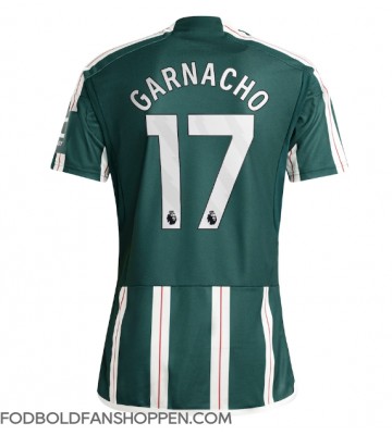 Manchester United Alejandro Garnacho #17 Udebanetrøje 2023-24 Kortærmet